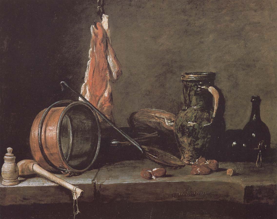 Jean Baptiste Simeon Chardin Still there is meat